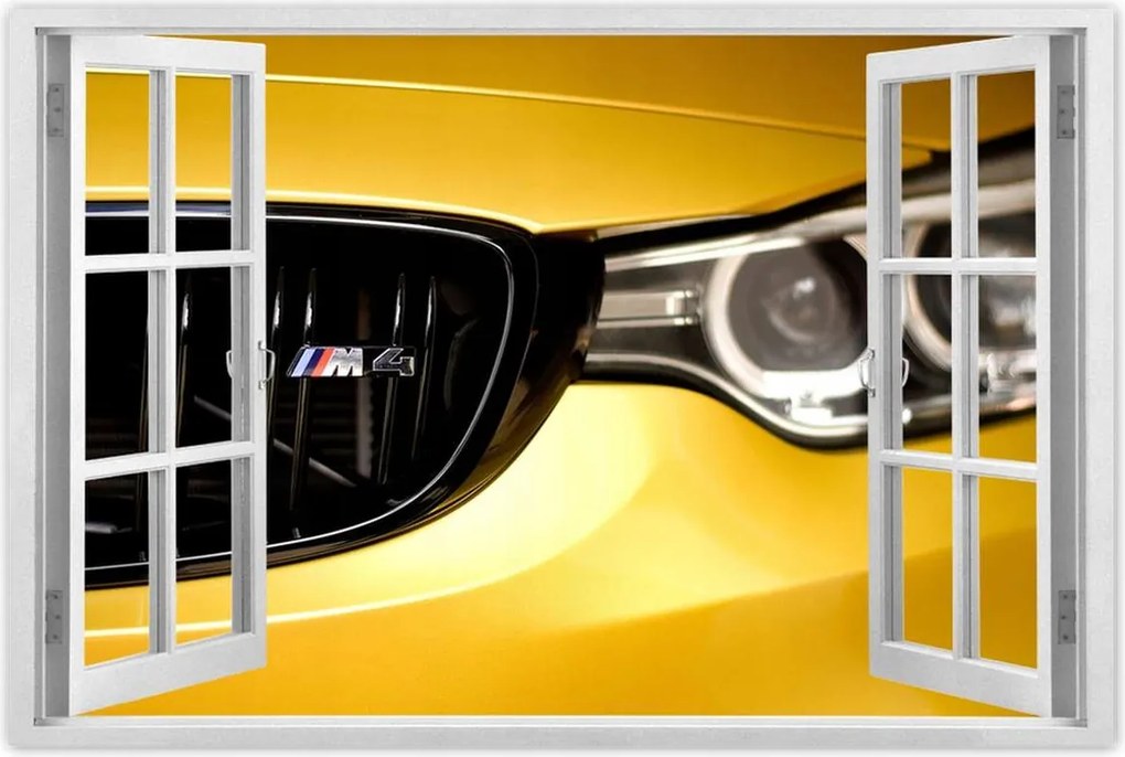 Poszterek 120x80 Sárga Bmw