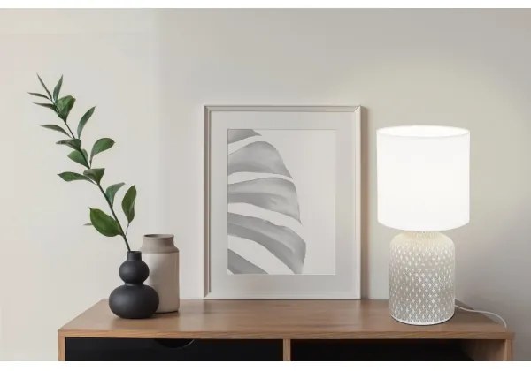 Eglo 97774 - Asztali lámpa BELLARIVA 1xE14/40W/230V