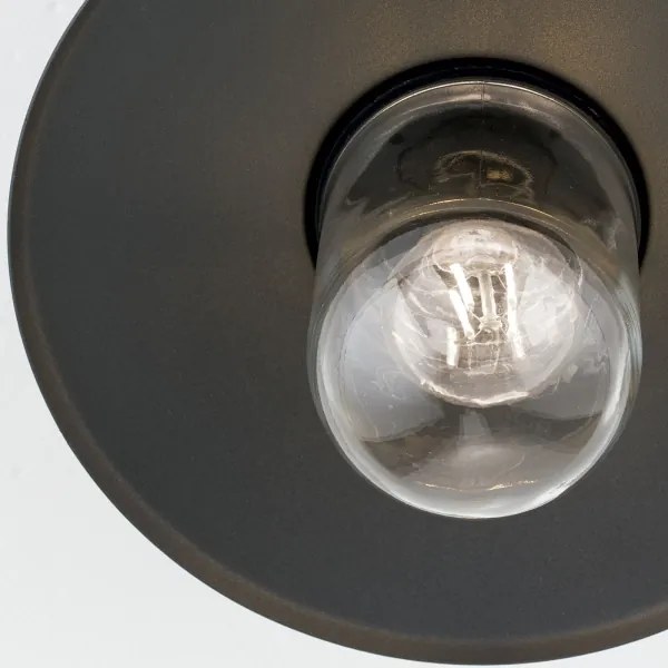 Orion AL 11-1317 - Kültéri csillár EDWARD 1xE27/60W/230V IP44 fekete