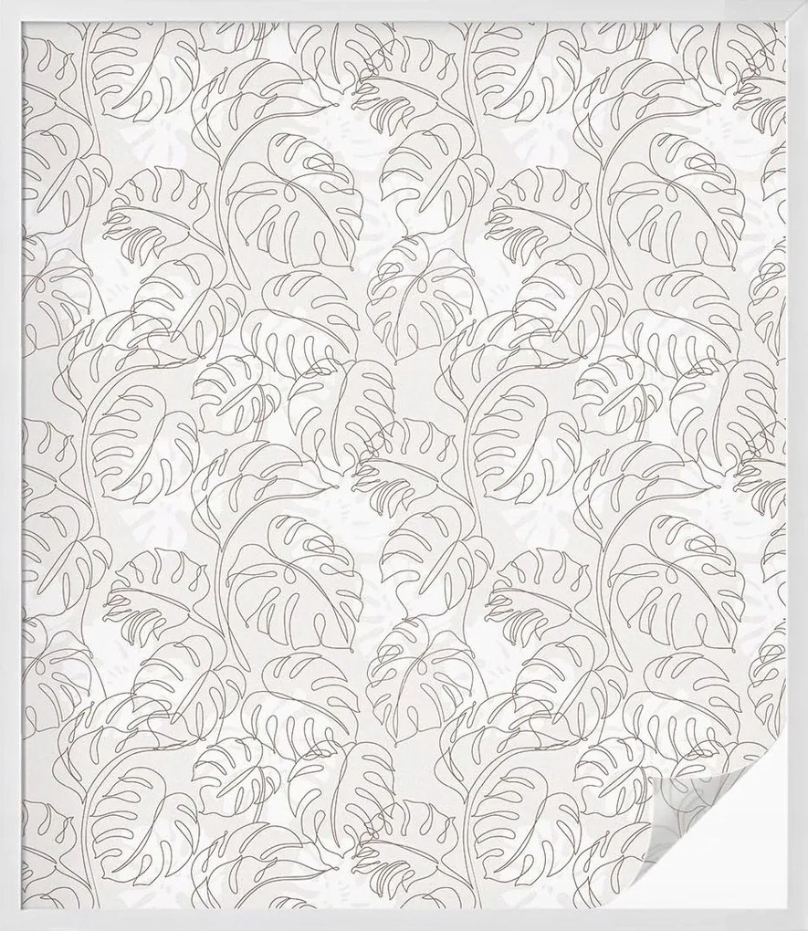 Öntapadós Ablakfólia Adatvédelem Növényi dísz 100x116