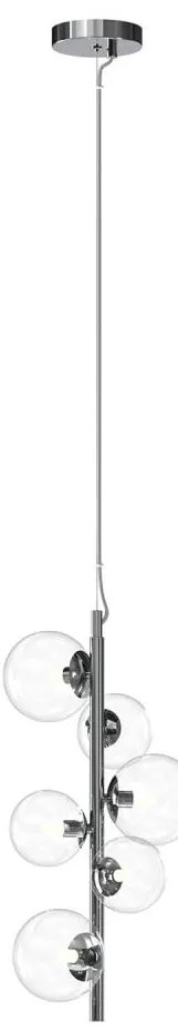 ONLI - KIMBERLY kábeles függőlámpa 6xG9/6W/230V fényes króm