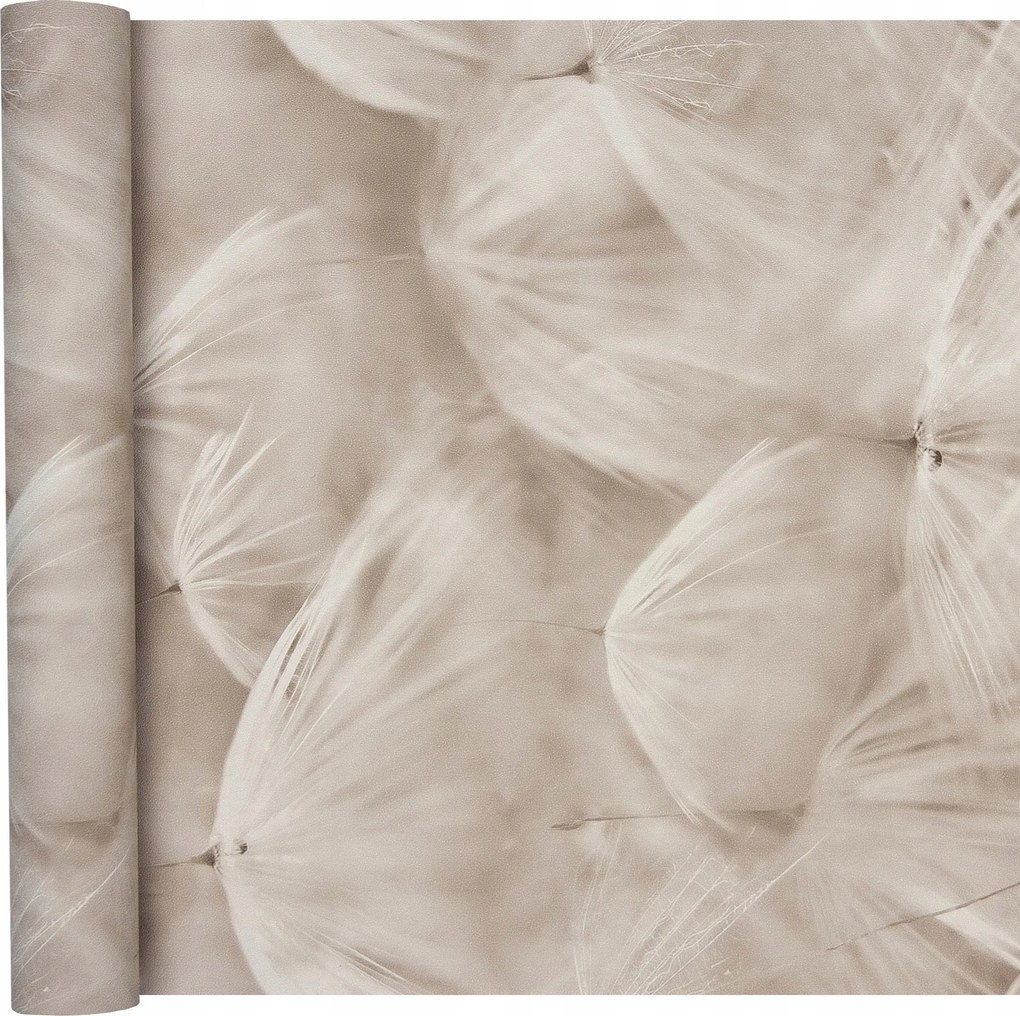 Tapéta Nagy Bézs Pitypangok Flizelin Nappaliba És Hálószobába