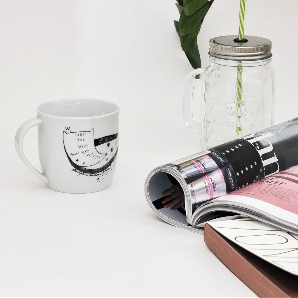 Otthon limitált kiadású bögrel, 260 ml - Bonami és Bumpkin Tattoo