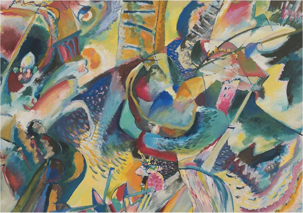 Fotótapéta Flizelin Fali ragasztó készlet Színes absztrakt 208x146 Ragasztó