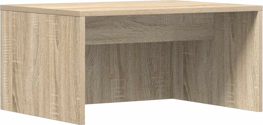 vidaXL Falra szerelhető íróasztal Sonoma tölgy 60 x 45 x 30 cm Faanyag
