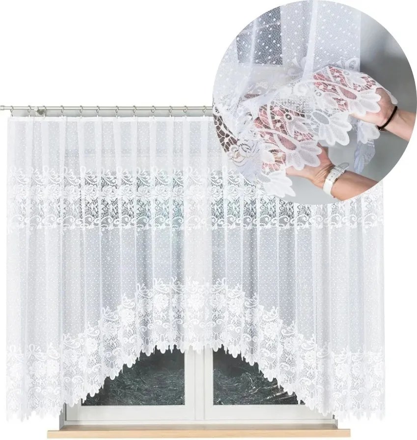 Függöny Kész Jacquard Szép Demetria Mintás 300x160cm