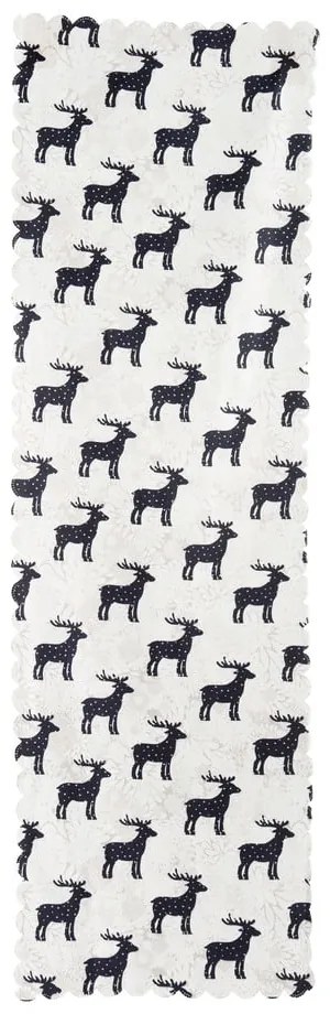 Reindeer and Stars 4 db karácsonyi párnahuzat és asztali futó szett - Minimalist Cushion Covers