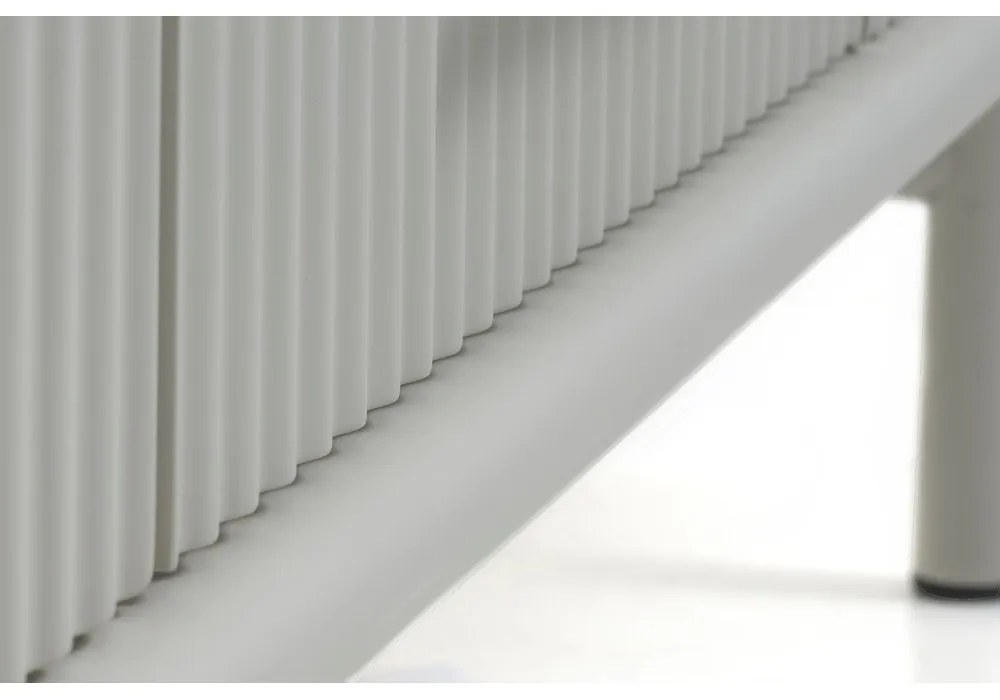 Szürke TV-állvány 140x50x45 cm Palma – Unique Furniture