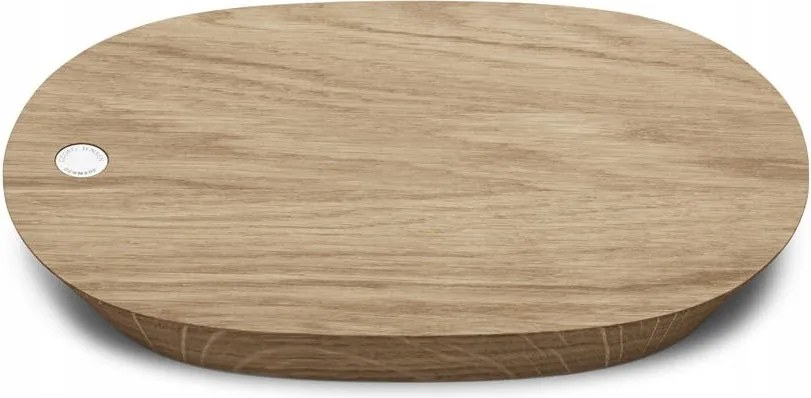 Georg Jensen Alfredo Tölgyfa Vágódeszka és Tálaló Deszka 27 cm