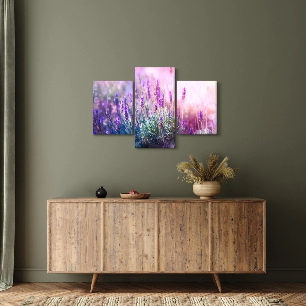 Kép - Levendula a csillogó napban (90x60 cm)