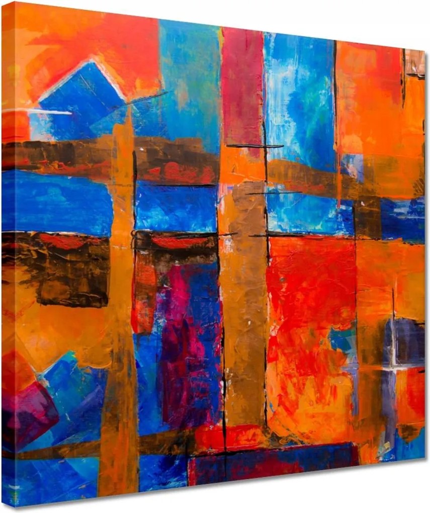 Festmények 30x30 Absztrakt Emily