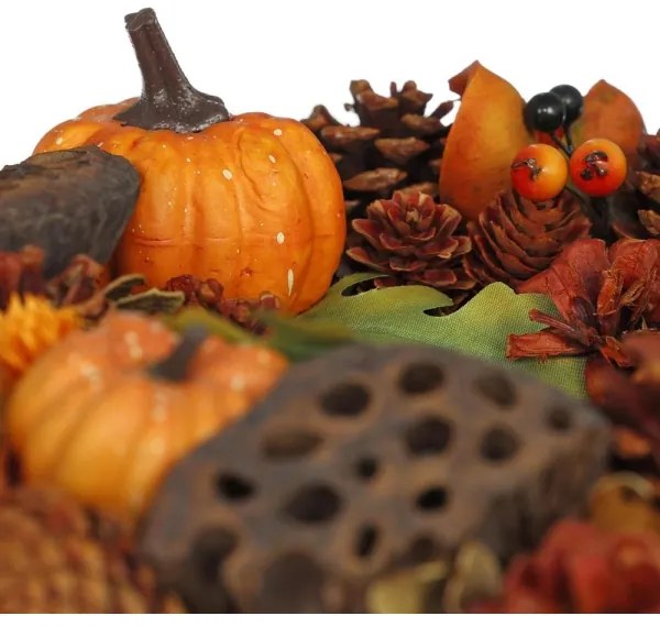 Retlux - Őszi koszorú HALLOWEEN átm. 35 cm