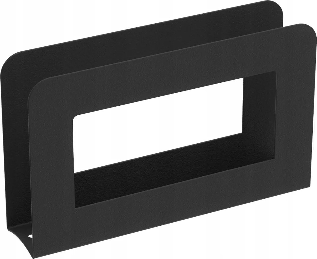 Fém szalvétatartó Ablak dombornyomott széles Egyedi Forma