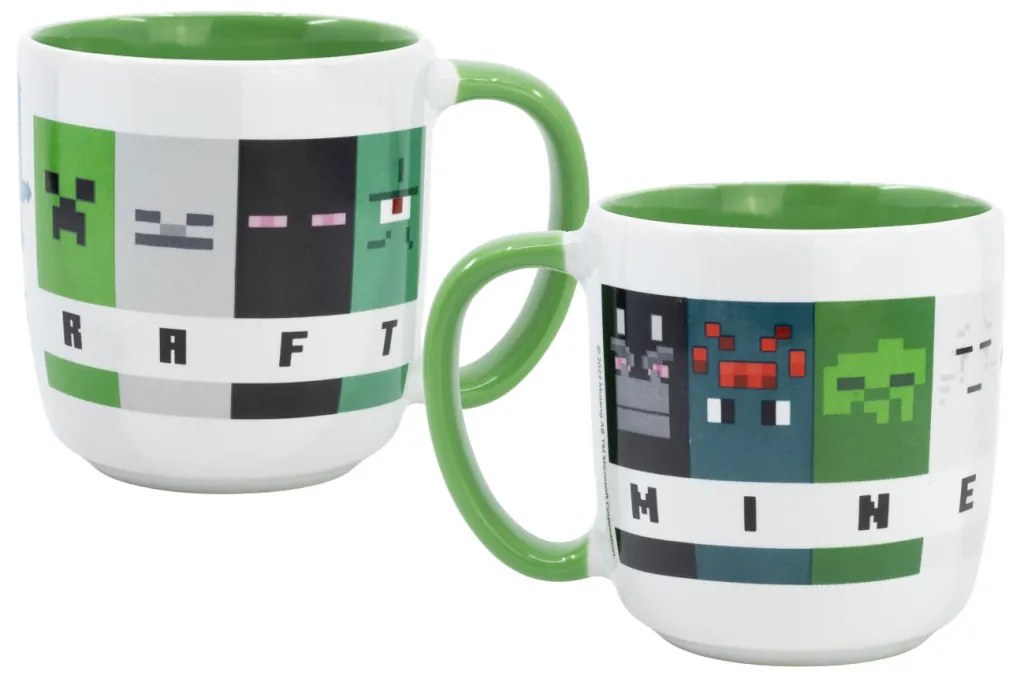 Minecraft Elite porcelán bögre 380 ml (13 oz) Díszdobozban