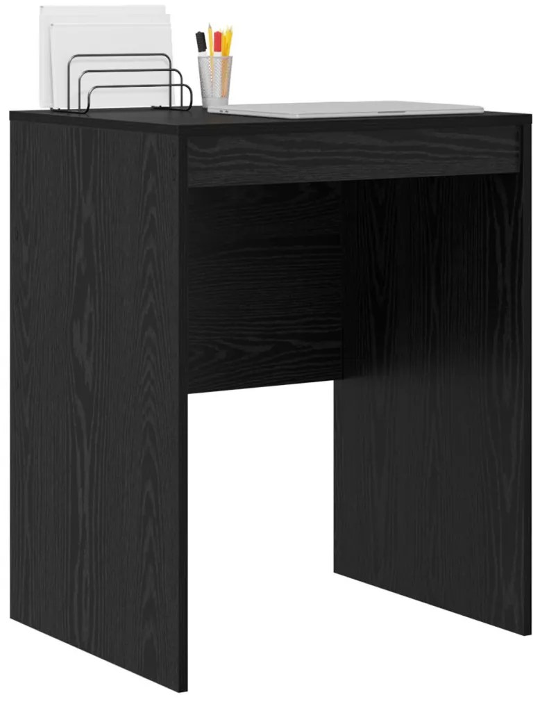 Íróasztal Fekete tölgy Szerelt fa 60 x 50 x 76 cm Íróasztal
