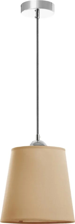 NOVA LUCE 716A-G05X1A-03 A TU ESTILO Ernyős Függesztett Lámpa Szürke E27 IP20