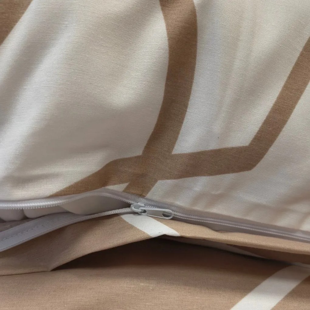 Merlot bartna pamut ágyneműhuzat 200x140cm+90x70cm TiaHome