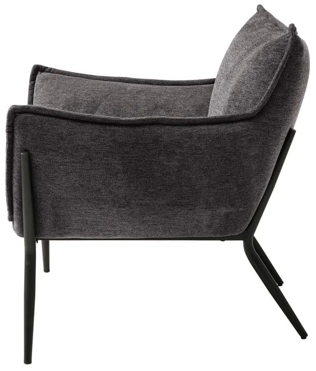 Szürke relaxációs fotel Calgary – Unique Furniture