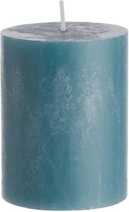 RUSTIC gyertya, kék 9cm