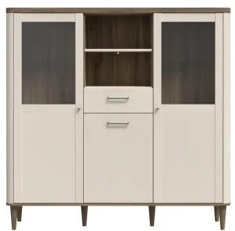 Vitrin VIRO barna/bézs