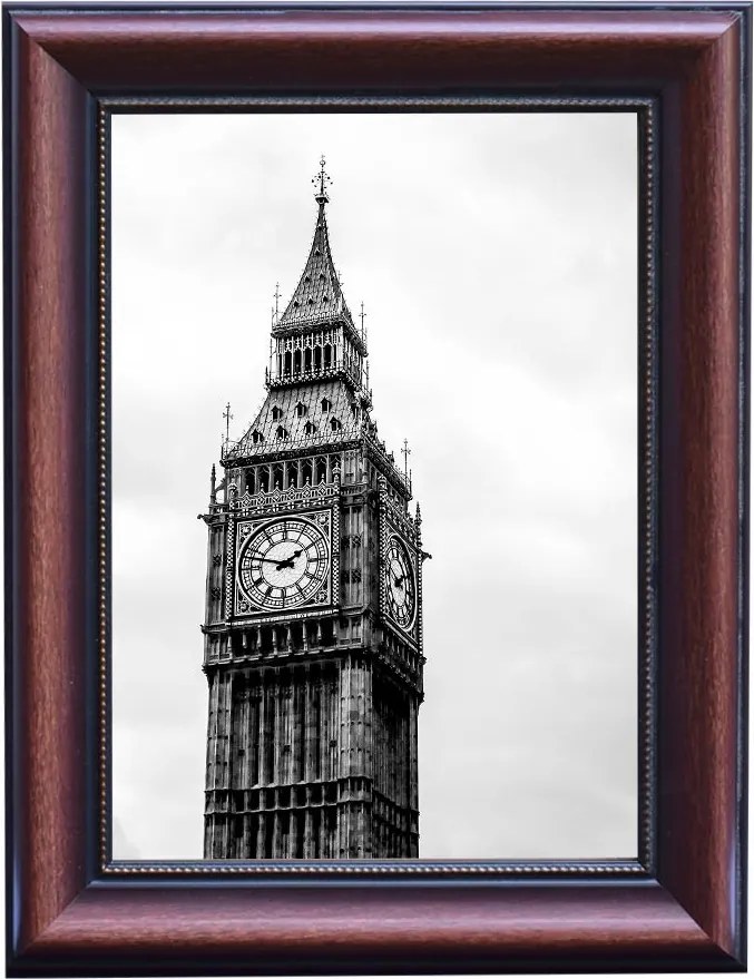 London képkeret, sötétbarna, 10 x 15 cm