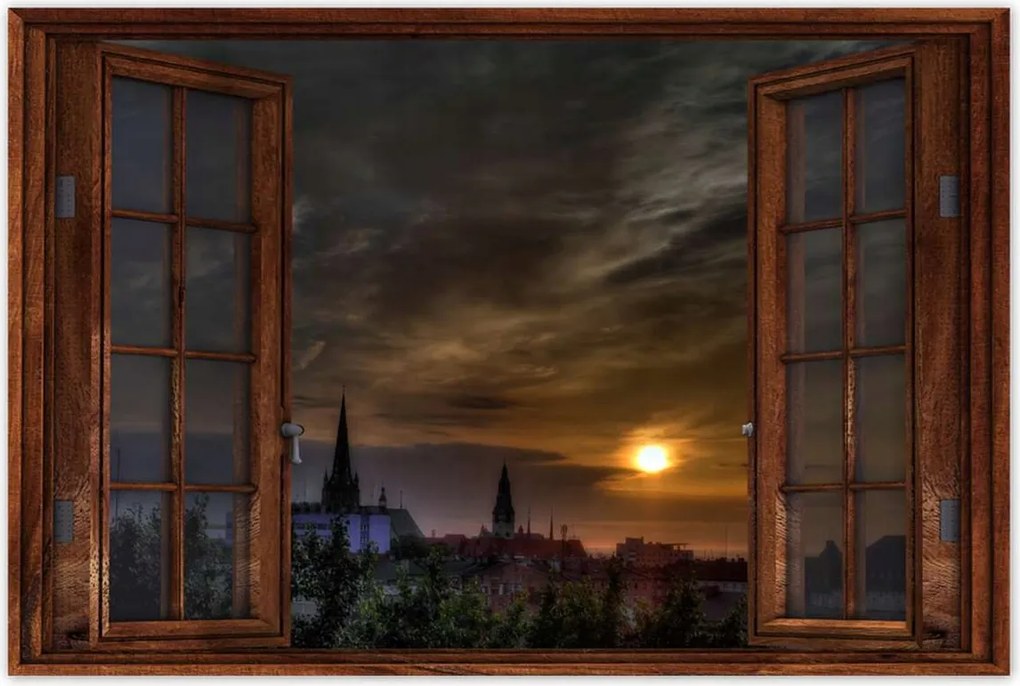 Poszterek 90x60 Naplemente Horizont