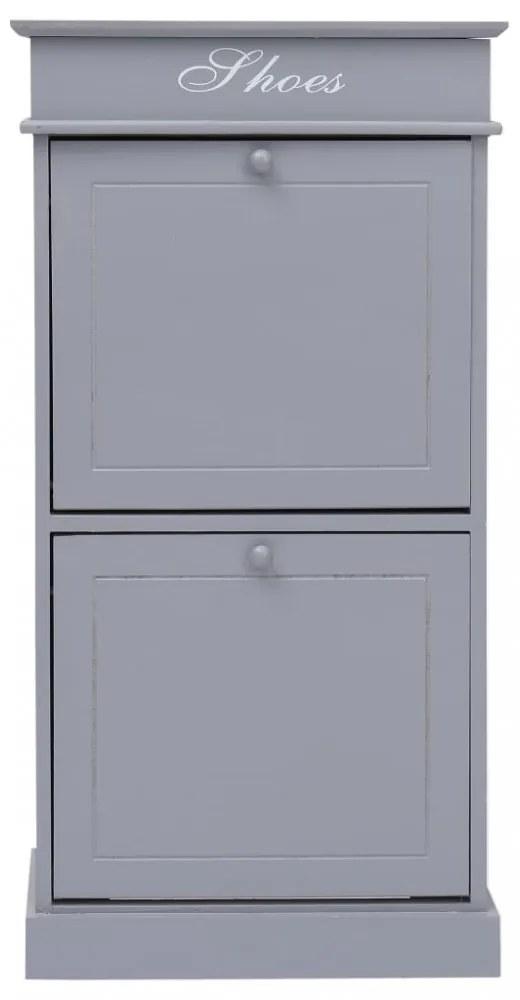 szürke császárfa cipősszekrény 50 x 28 x 98 cm