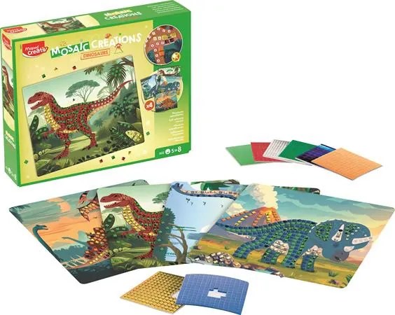 Mozaikos képkészítő, dinoszaurusz, MAPED CREATIV Mosaic Creations (IMAC906911)