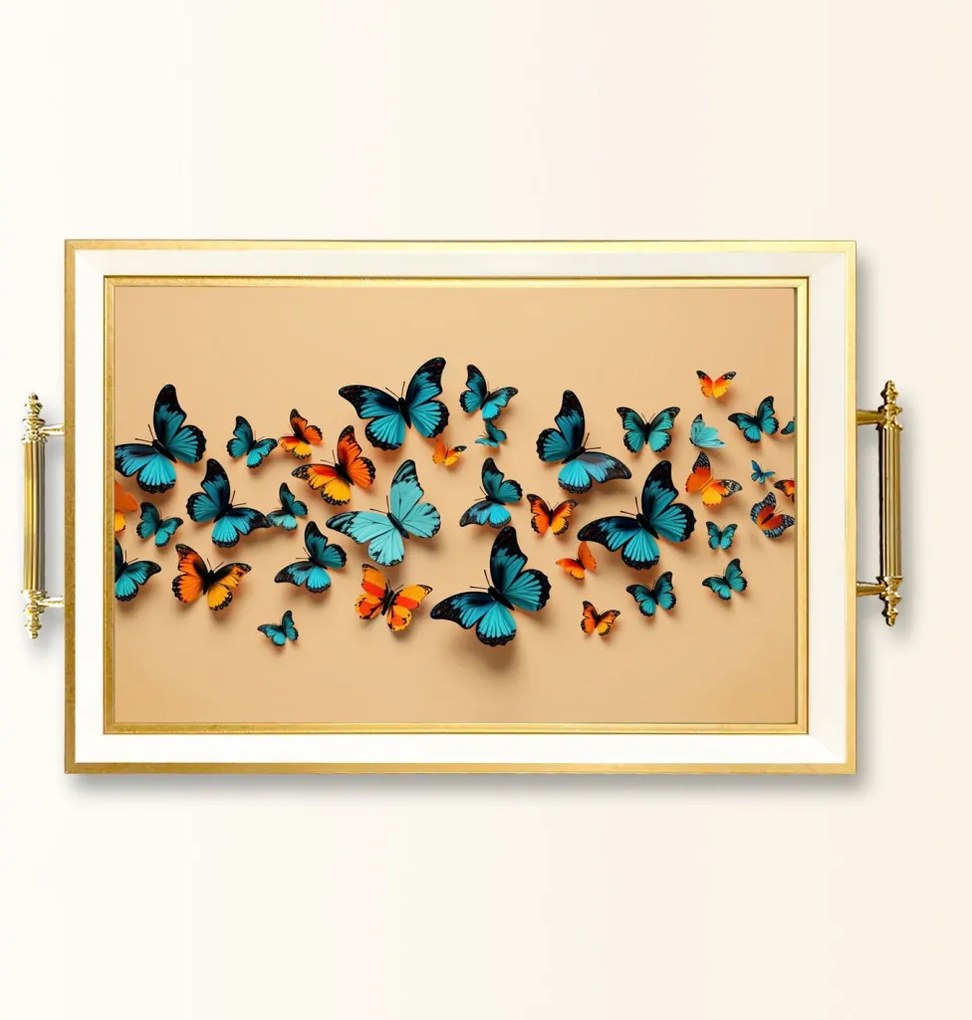 Üveg tálca, 38×24 cm – TPB9933
