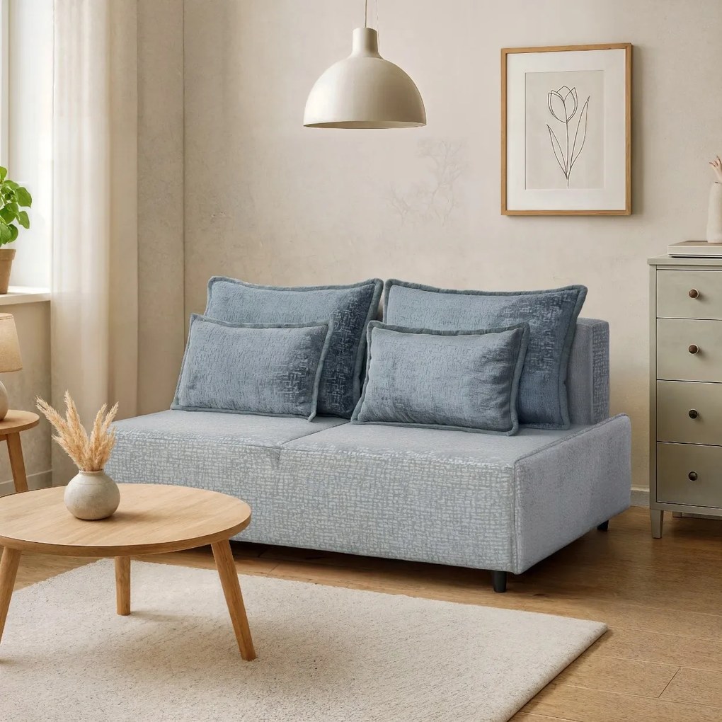 Kétszemélyes Kanapé Összecsukható Kanapé Amerikai Jenny 155 cm Alvás Funkció