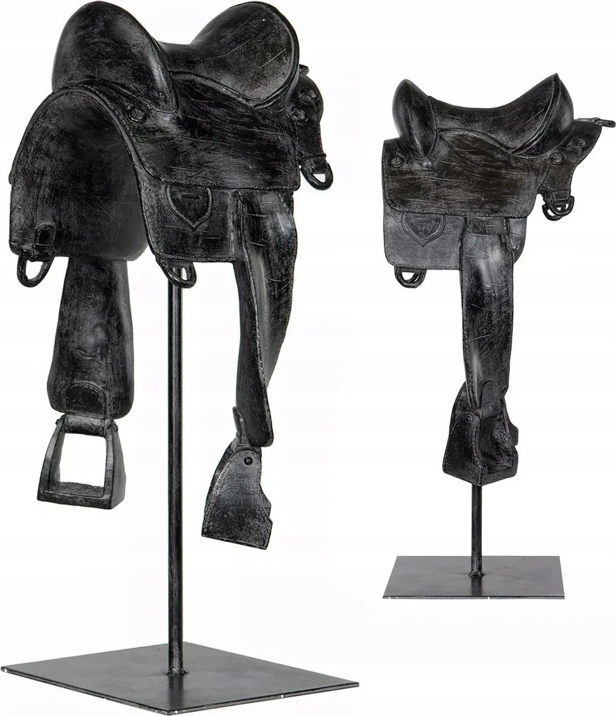 Figura Kerti Szobor Nyereg Ló Lovaglás dekoratív nagy ajándék