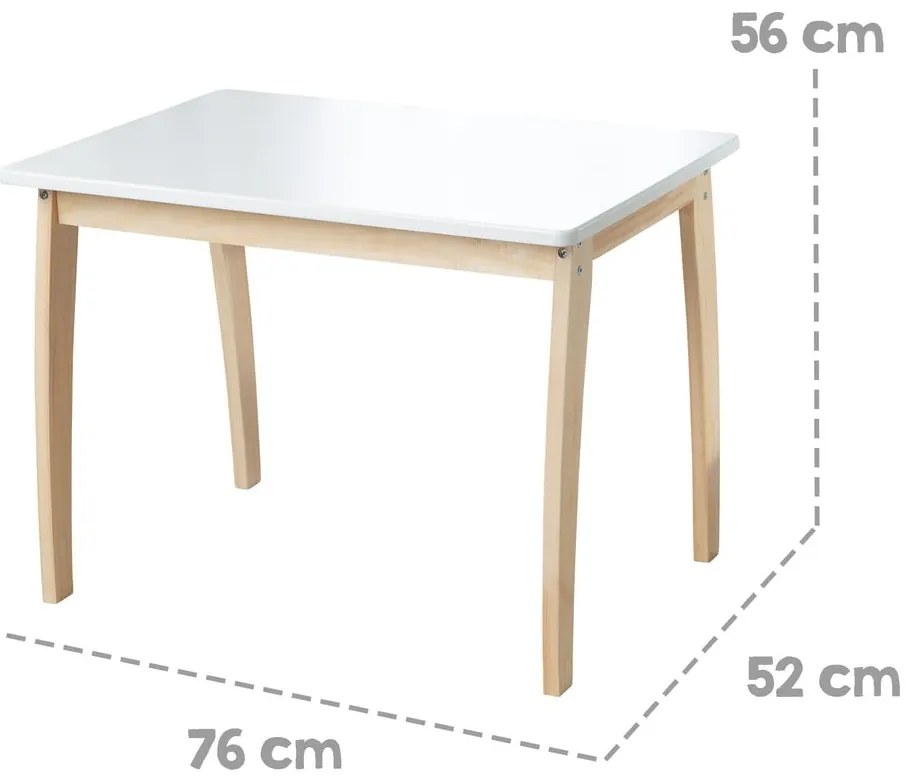 Gyerek asztal 52x76 cm – Roba