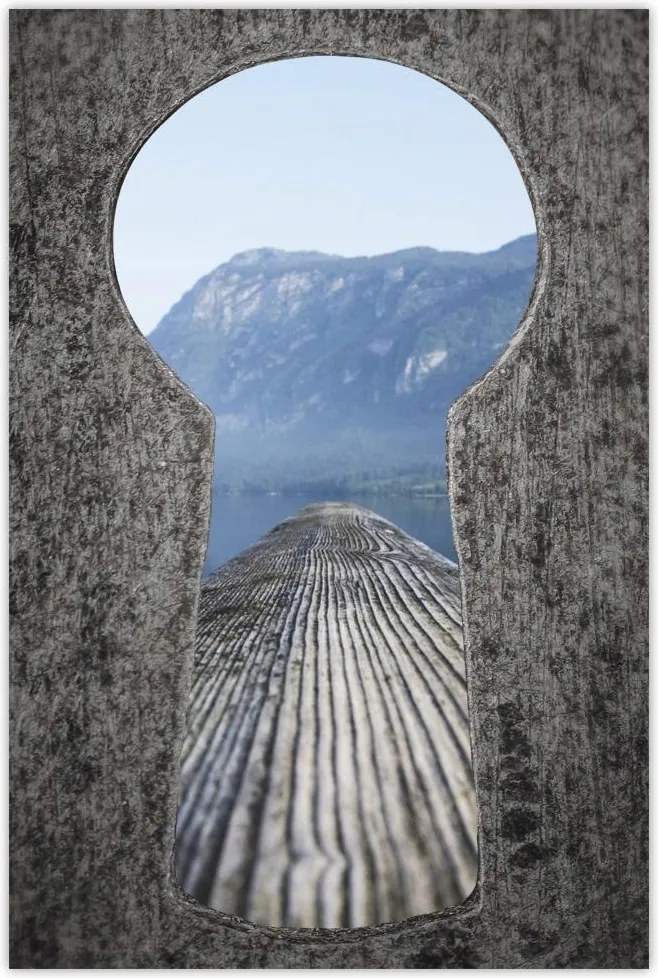 Poszterek 80x120 Hegyi kilátás