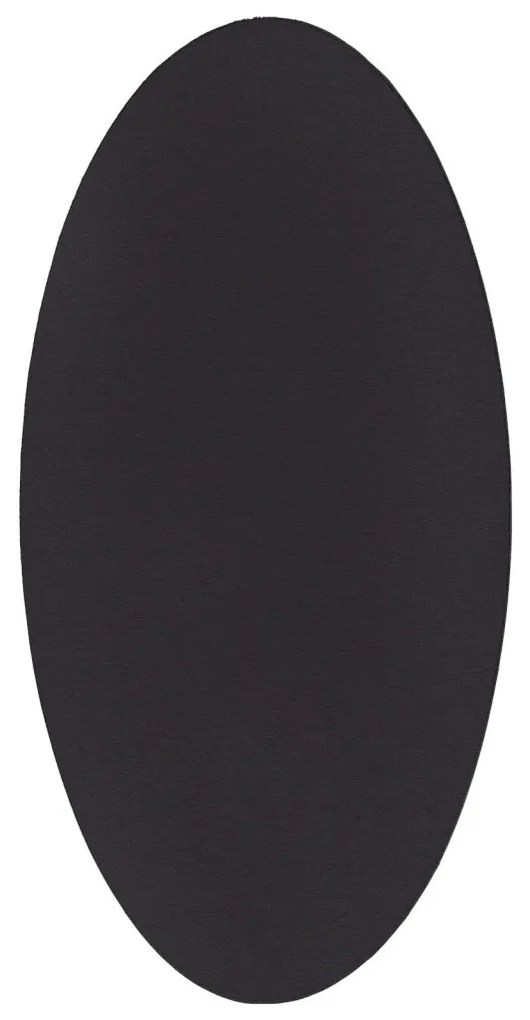 Szőnyegek Fekete Poliészter 80 x 150 cm Csúszásmentes
