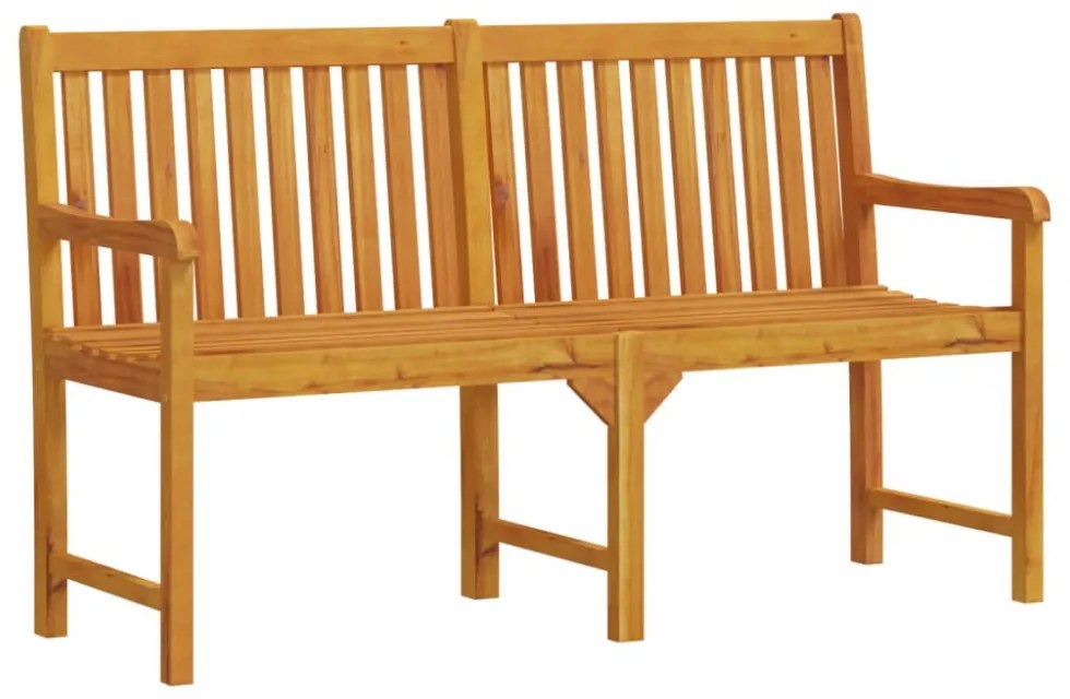 tömör akácfa kerti pad 150 cm