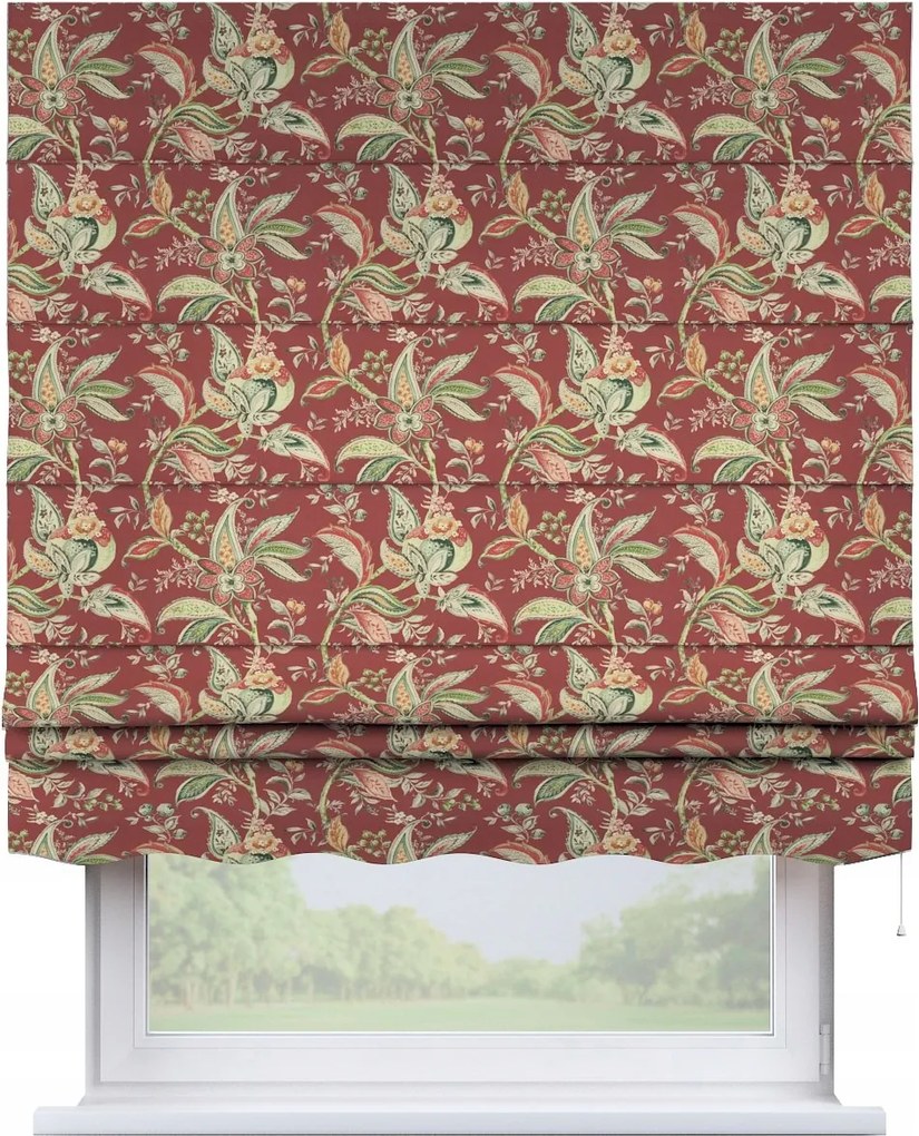 Kész római roló Firenze 110x150cm piros