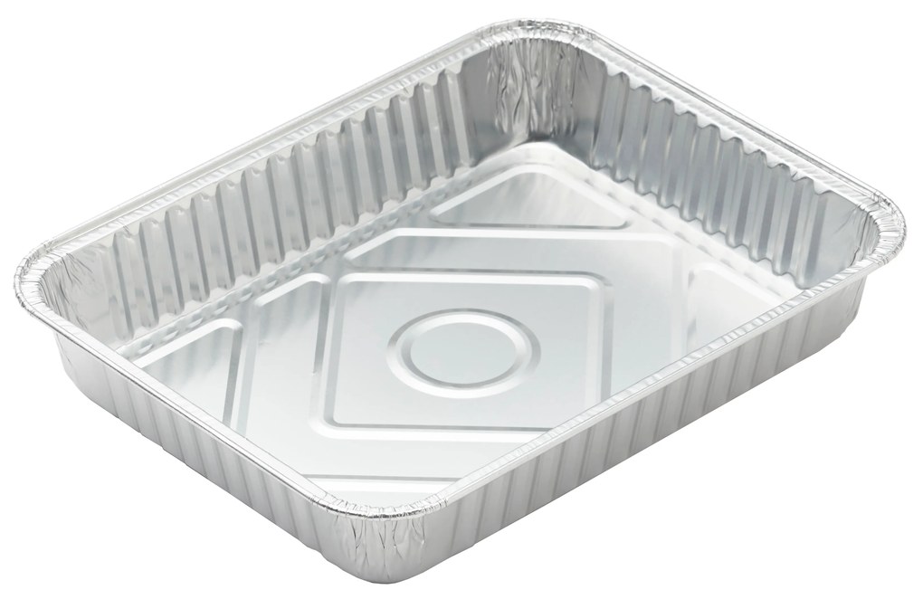ALU-GRILLTÁLCA 3 DARAB 225X175X35 MM