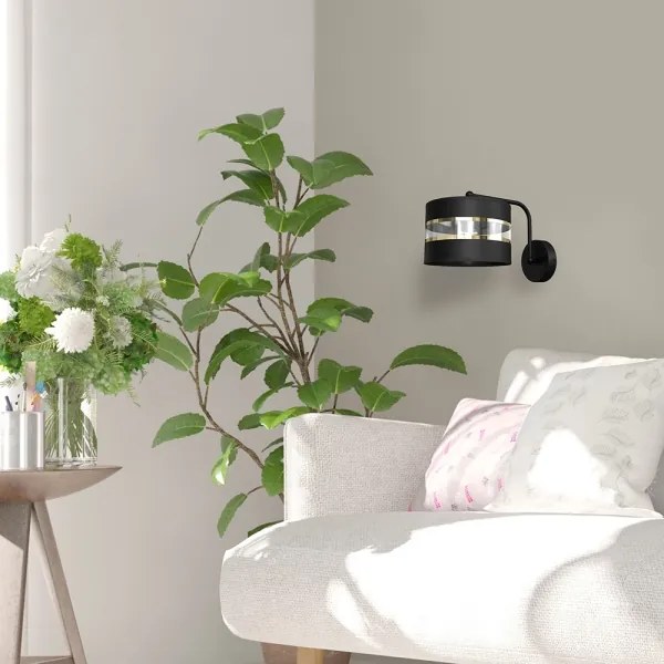 Rugalmas ULTIMO lámpa 1xE27/60W/230V fekete