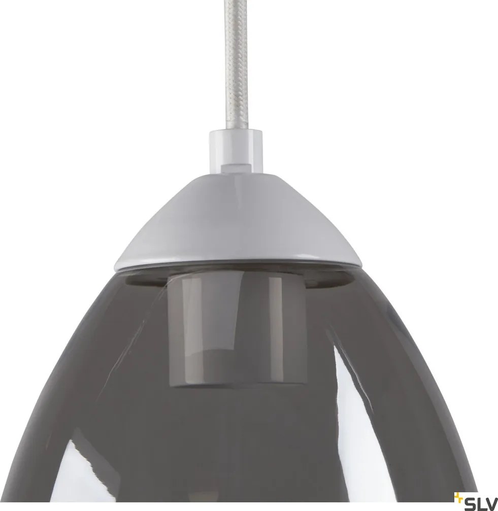 SLV 1006160 PARA CONE Modern Függesztett Lámpa Fehér, Átlátszó GU10 IP20