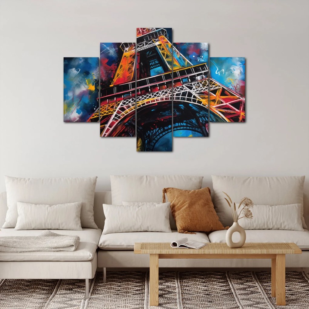 Kép - Az Eiffel-torony festménye II. (150x105 cm)