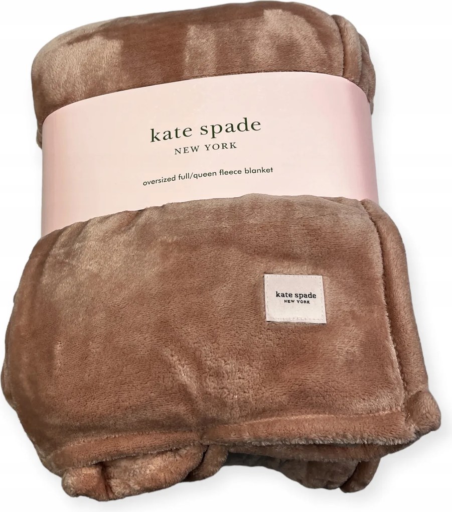 Puha meleg rózsaszín takaró Kate Spade New York