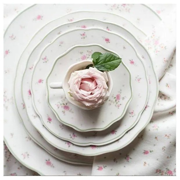 Fehér porcelán eszpresszó csésze szett 2 db-os 90 ml Nonna Rosa – Brandani