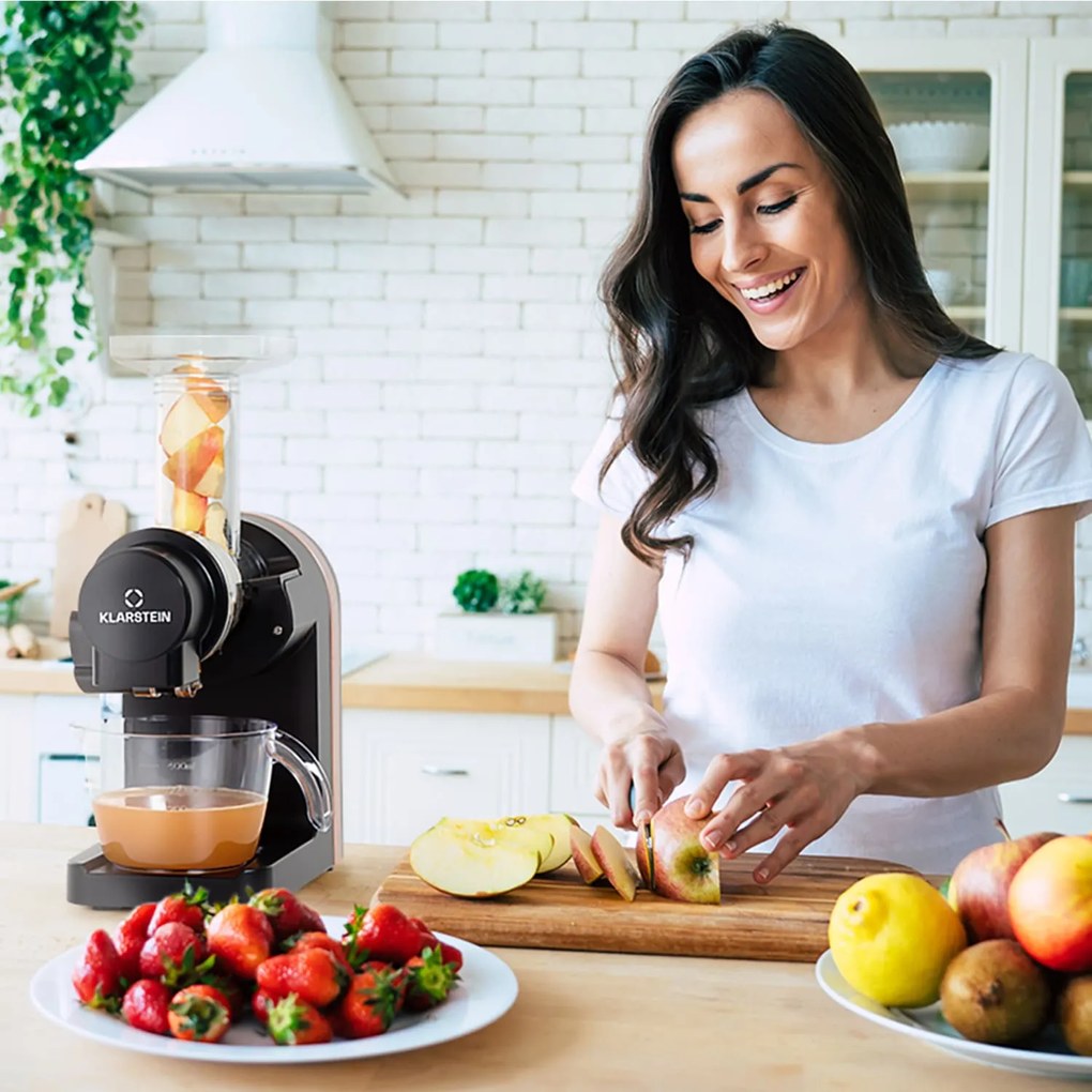 Klarstein Bella Elegance, gyümölcscentrifuga, 200 W, 400 ml, BPA mentes