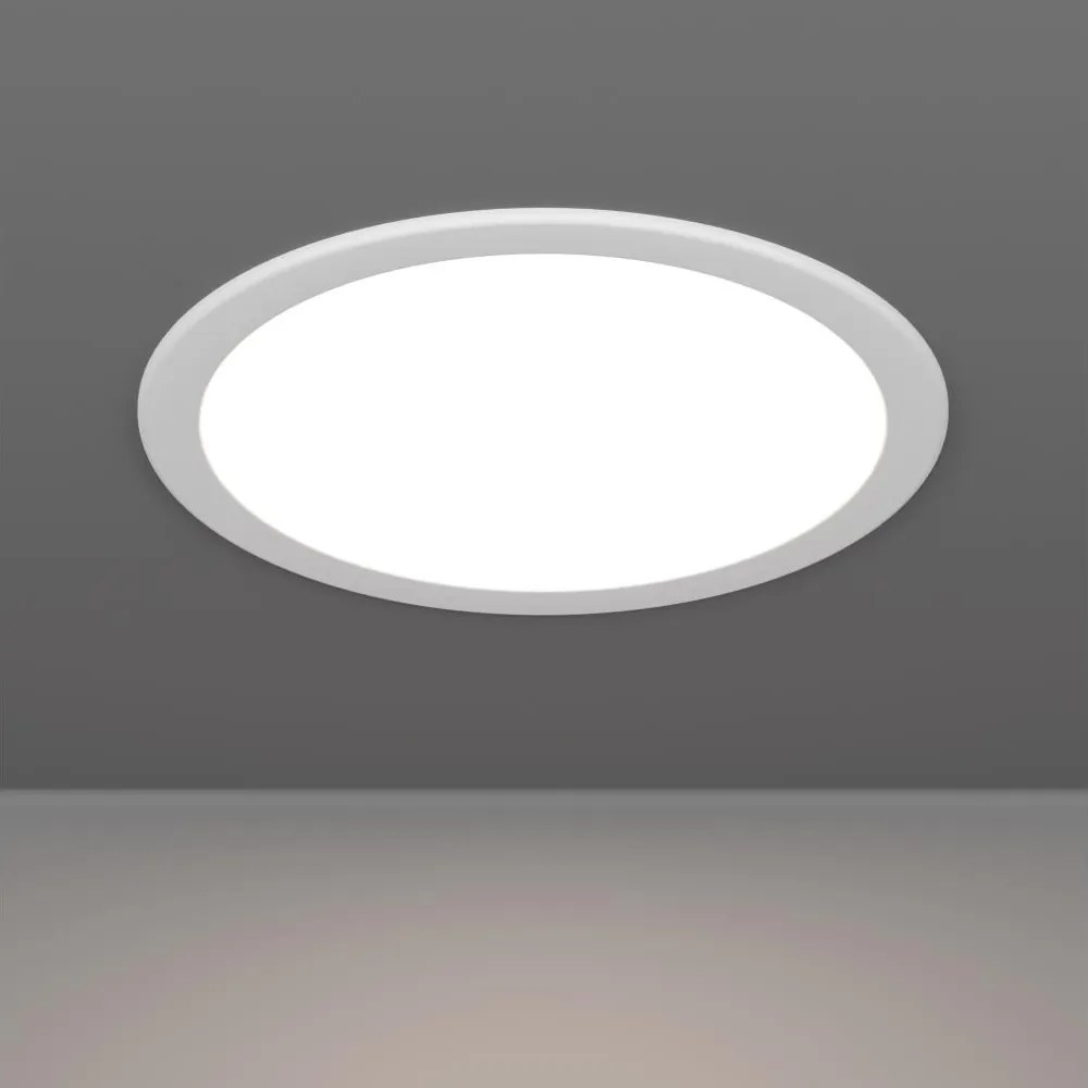 Eglo 901398 - FUEVA süllyesztett LED mennyezeti lámpatest LED/18,5W/230V átm. 21,6 cm fehér