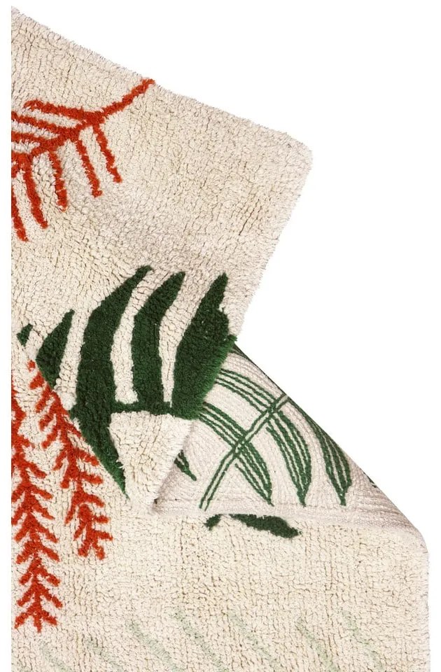 Mosható kézi szövésű pamut gyerek szőnyeg 170x240 cm Botanic Plants – Lorena Canals