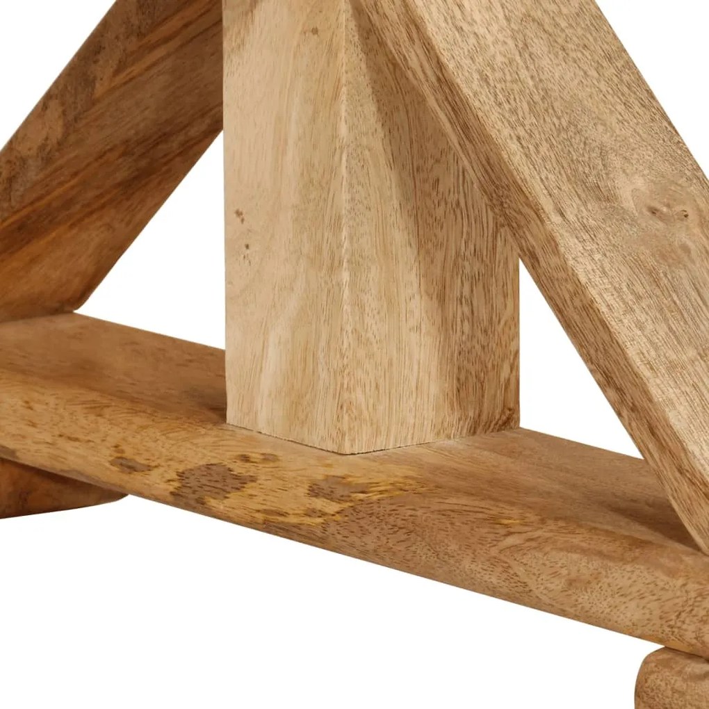 tömör mangófa dohányzóasztal 110 x 52 x 40 cm