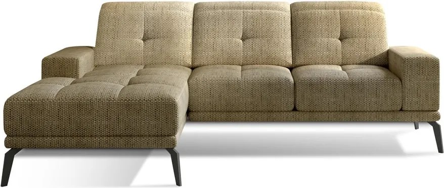 Bézs sarokkanapé (bal oldali-heverő résszel) Torrense – ELTAP