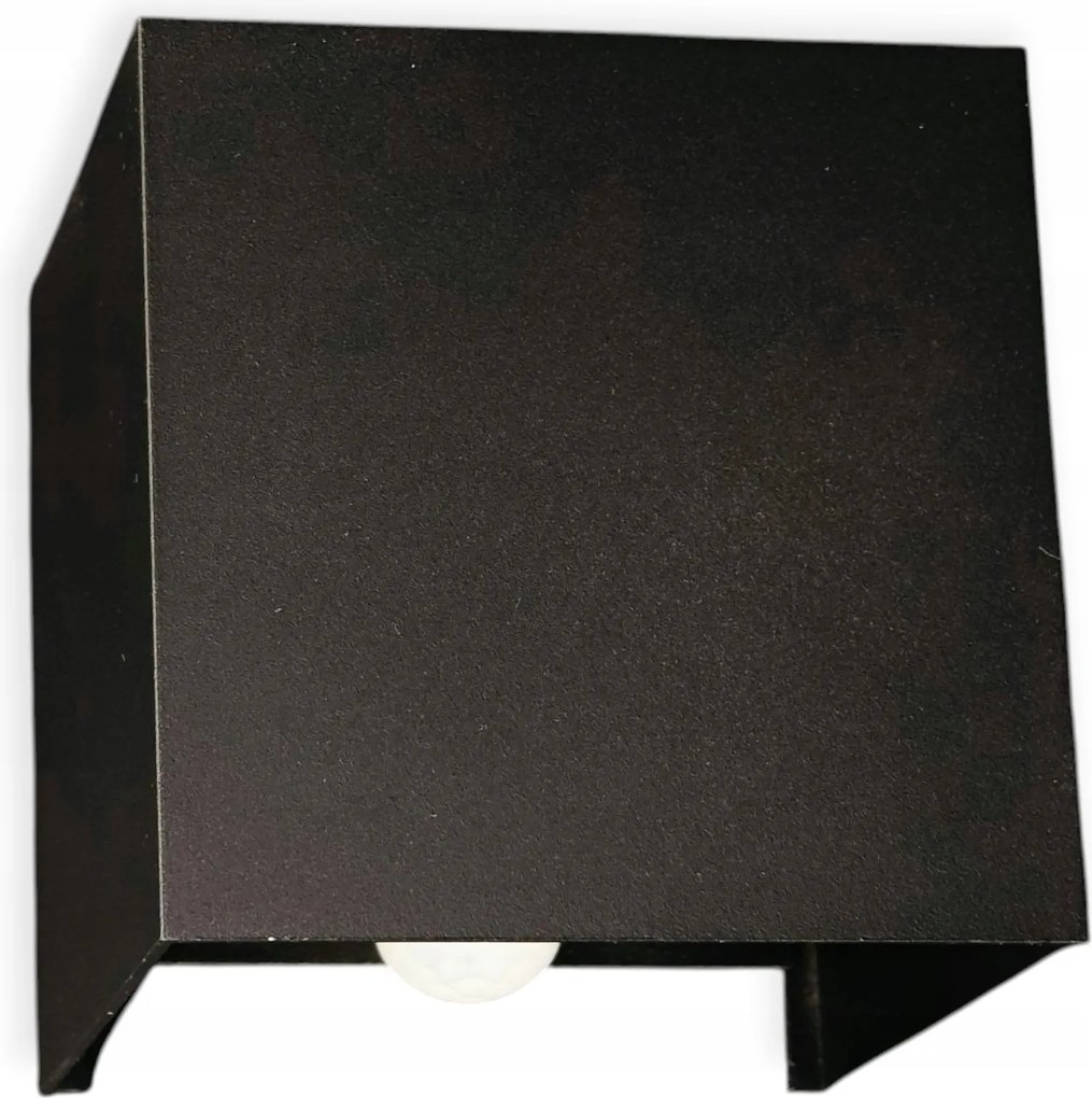 Fali lámpa kocka Led 6W 6000K mozgás- és szürkületérzékelővel