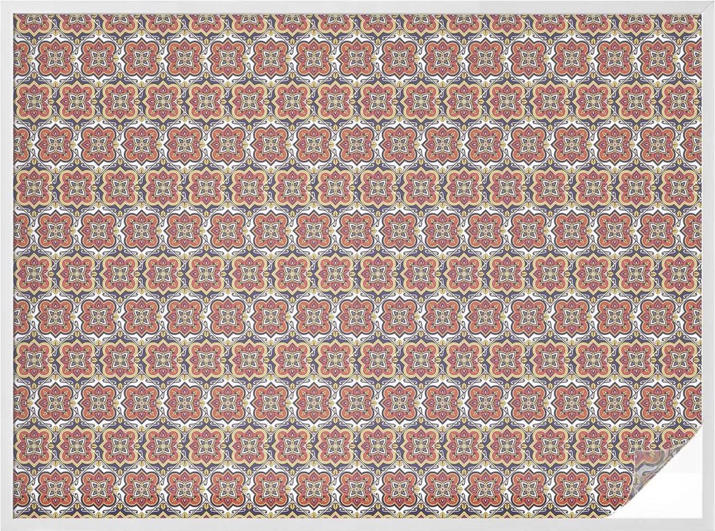 Ablakfólia Öntapadós Adatvédelem Virágos dísz 200x146