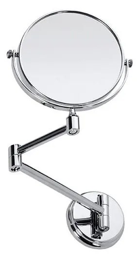 Sminktükör 18,5 x 26 cm, ezüst